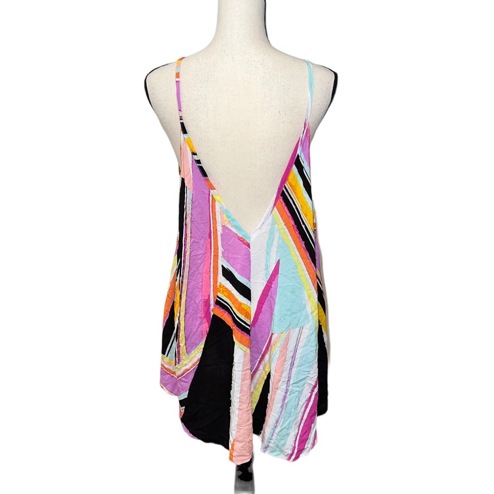 Free People Multicolor Stripe Slip Dress - Picture 8 of 11